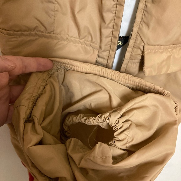 Sold ~~~Vintage 1970’s sportscaster ski snowsuit set jacket & bib detachable XS - Picture 9 of 16